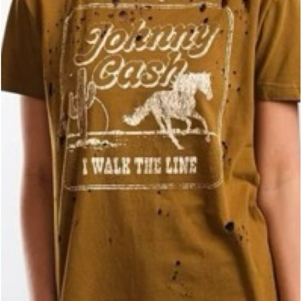 Johnny Cash Western Tee - Picture 2 of 5